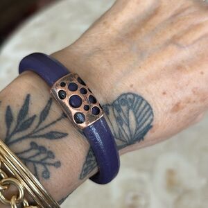 NEW! Leather Handcrafted Cuff Bracelet
